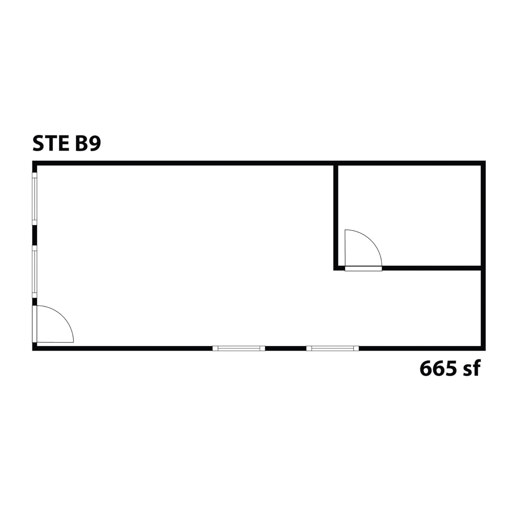 201-215 N Broadway, Santa Ana, CA à louer Plan d’étage- Image 1 de 5