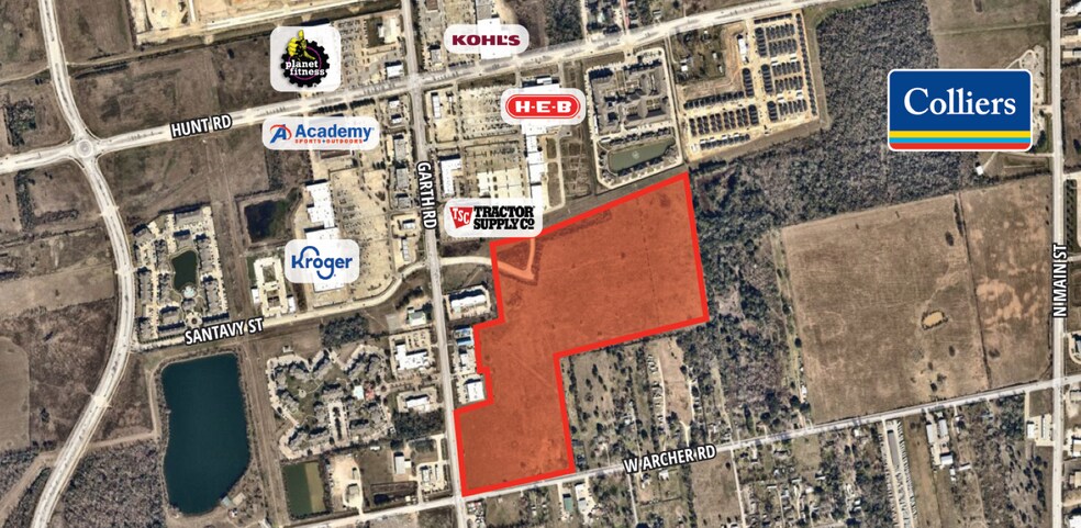 Garth Rd & W Archer Rd, Baytown, TX à vendre - Photo principale - Image 1 de 2