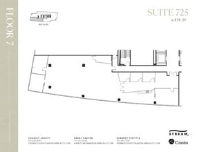 550 S Caldwell St, Charlotte, NC à louer Plan d’étage- Image 1 de 1