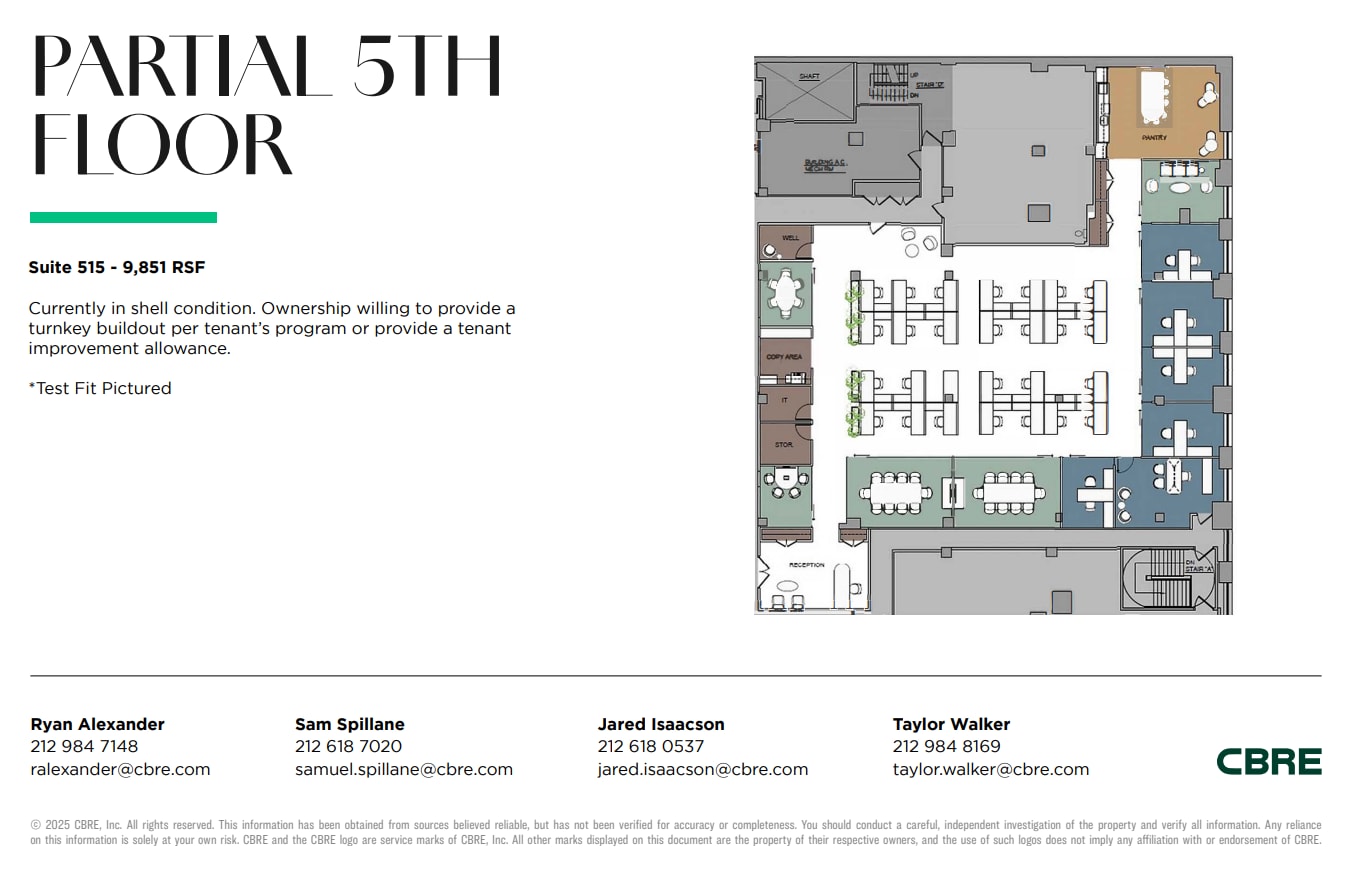 1501 Broadway, New York, NY à louer Plan d’étage- Image 1 de 5