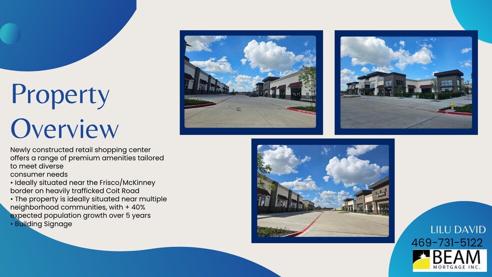 10482 Coit Rd, Frisco, TX à vendre - Photo du bâtiment - Image 2 de 12