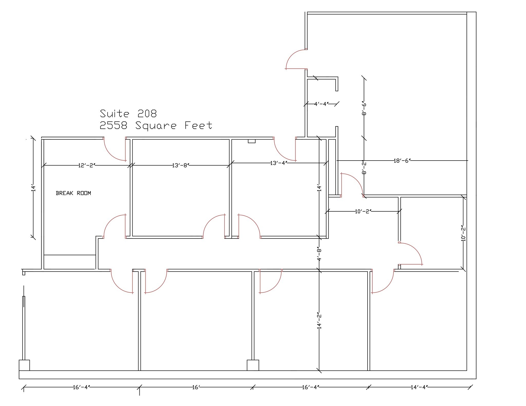 100 Chestnut St, Abilene, TX à louer Plan de site- Image 1 de 1