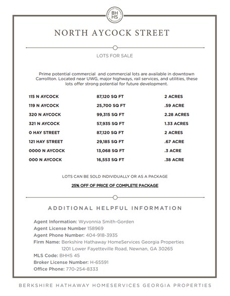 0000 Aycock St, Carrollton, GA for sale - Other - Image 3 of 3