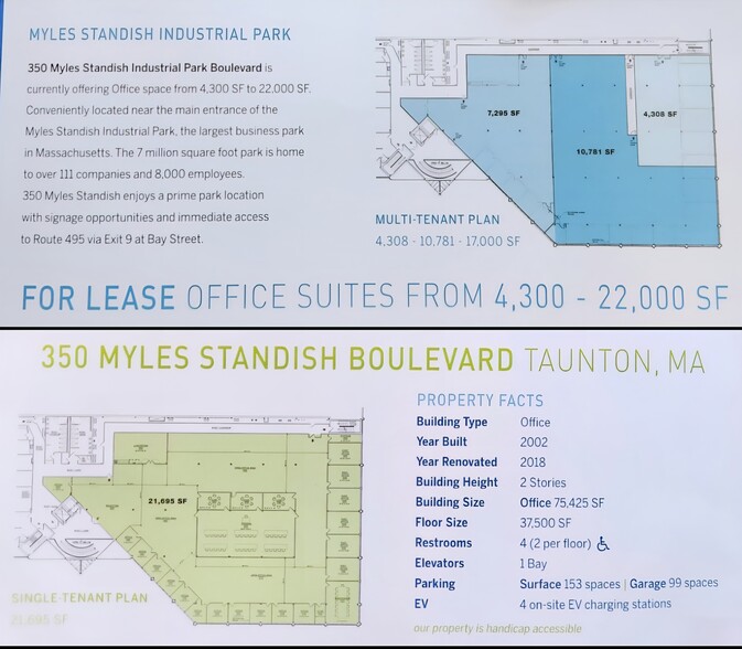 350 Myles Standish Blvd, Taunton, MA for lease - Building Photo - Image 2 of 10