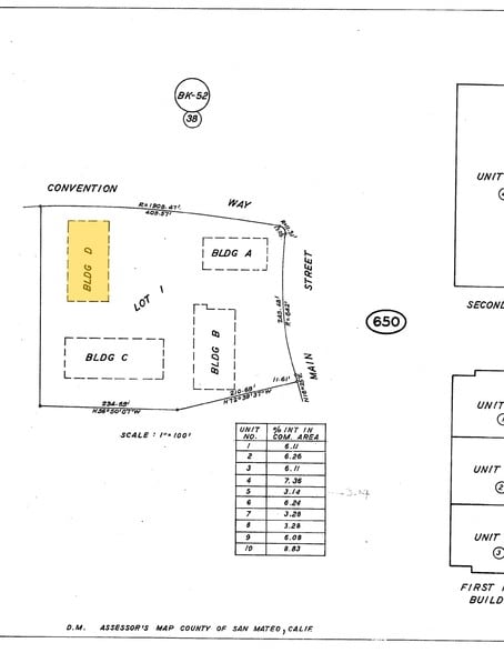 345 Convention Way, Redwood City, CA for lease - Plat Map - Image 2 of 43