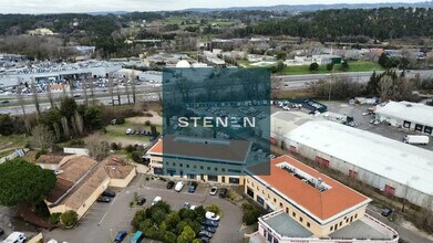 Aix-en-Provence, BDR - Aerial  map view