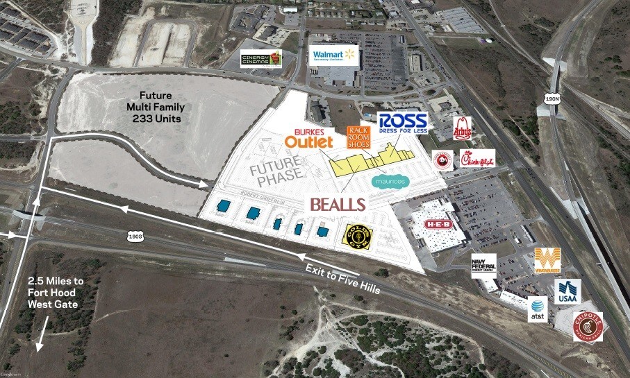 3010 E 190 Hwy, Copperas Cove, TX à vendre Photo du bâtiment- Image 1 de 4
