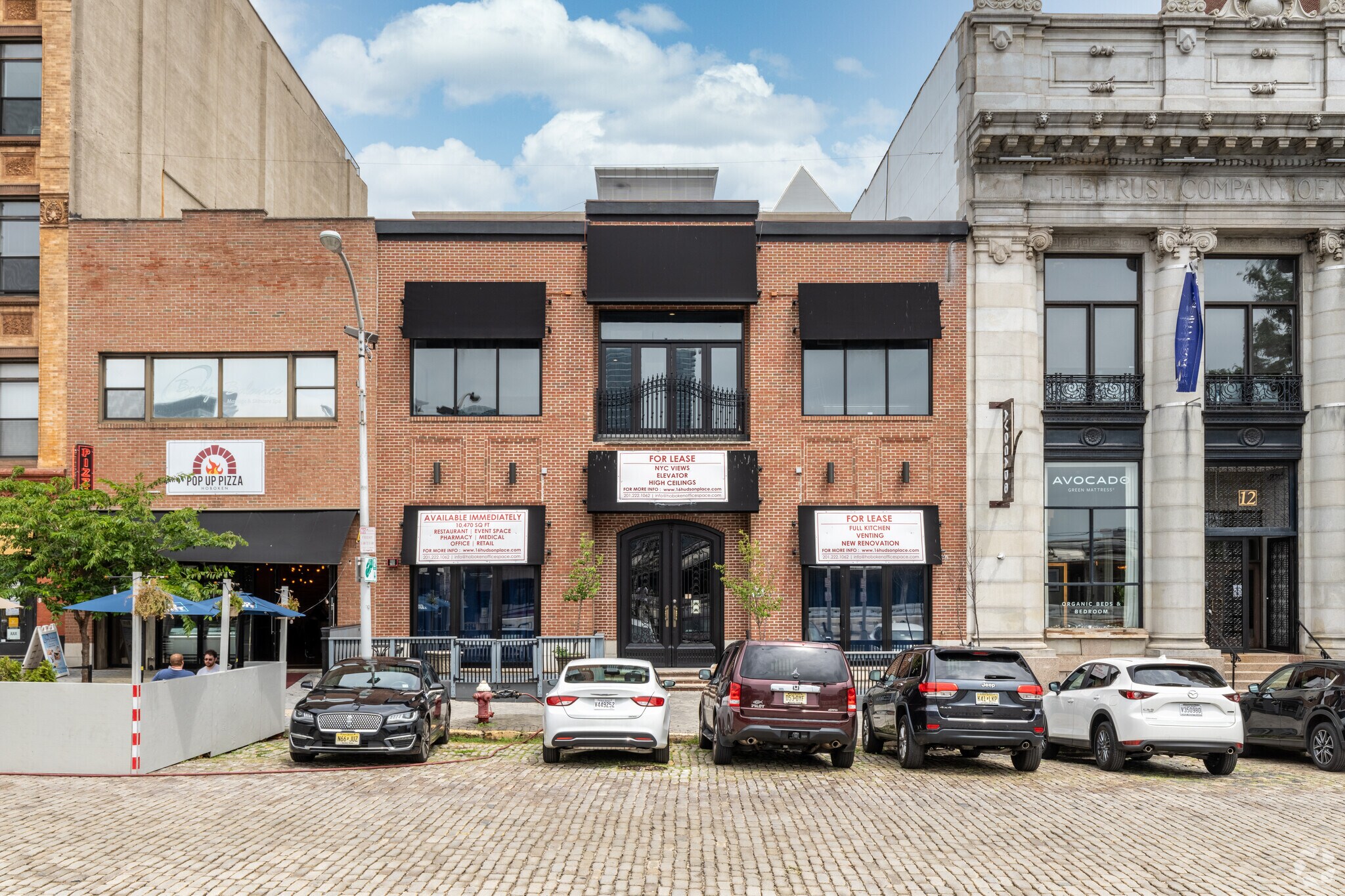 16-18 Hudson Pl, Hoboken, NJ for lease Building Photo- Image 1 of 5