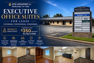 More details for 2010 Broadway St, Pearland, TX - Office for Lease