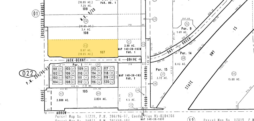 8333 Rochester Ave, Rancho Cucamonga, CA à louer - Plan cadastral - Image 2 de 6