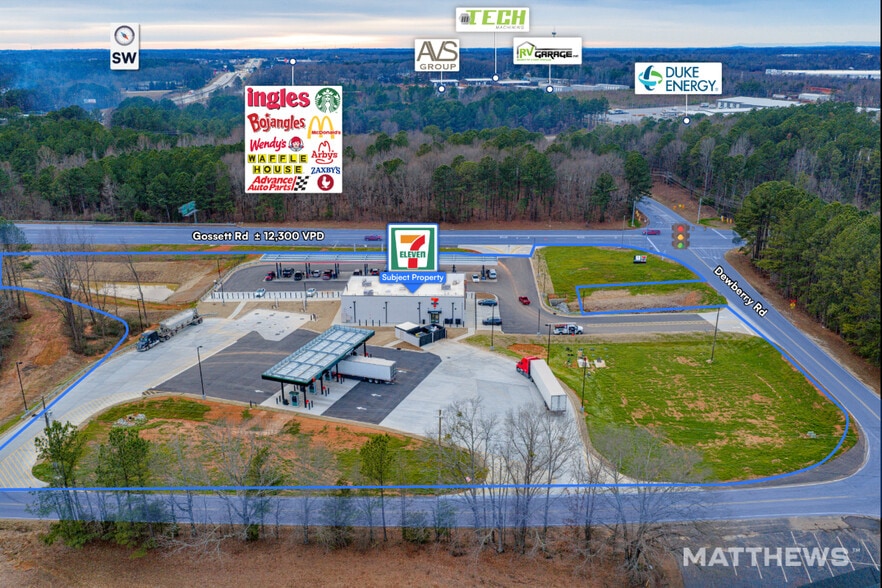 808 Gossett Rd, Spartanburg, SC for sale - Building Photo - Image 2 of 3