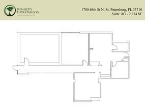 1700 66th St N, Saint Petersburg, FL à louer Plan de site- Image 1 de 1