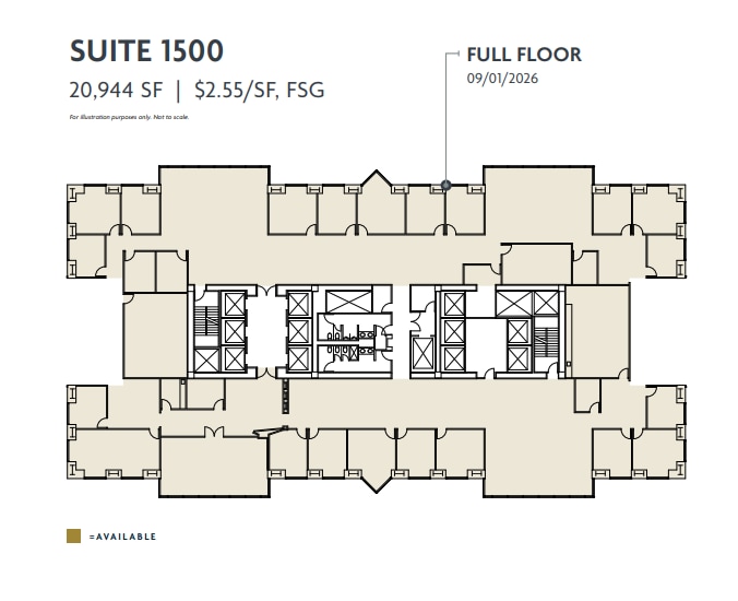 750 B St, San Diego, CA à louer Plan d’étage- Image 1 de 1