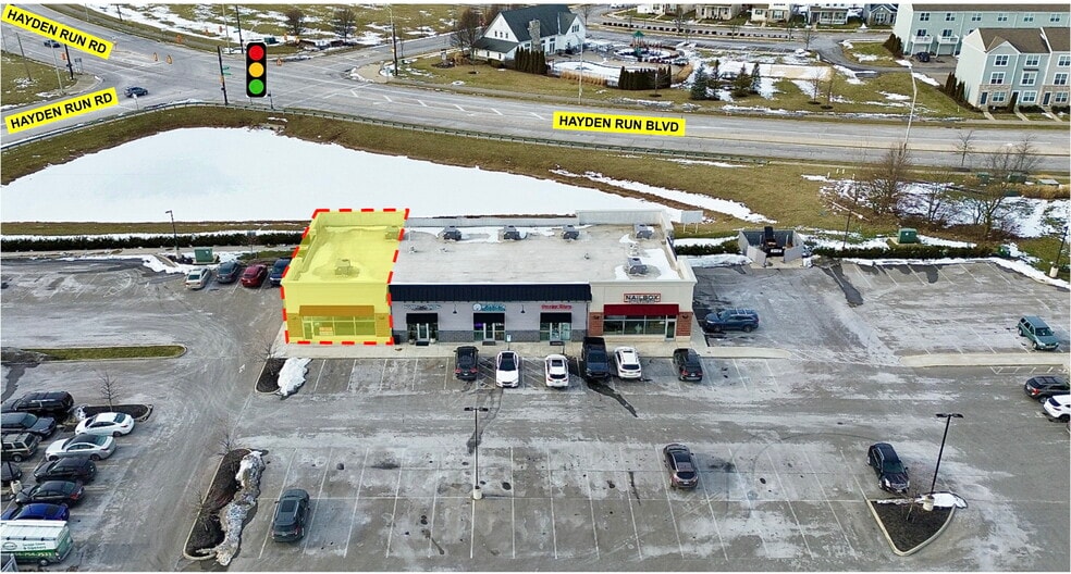 6520 Hayden Run Rd, Hilliard, OH à louer - Aérien - Image 3 de 4