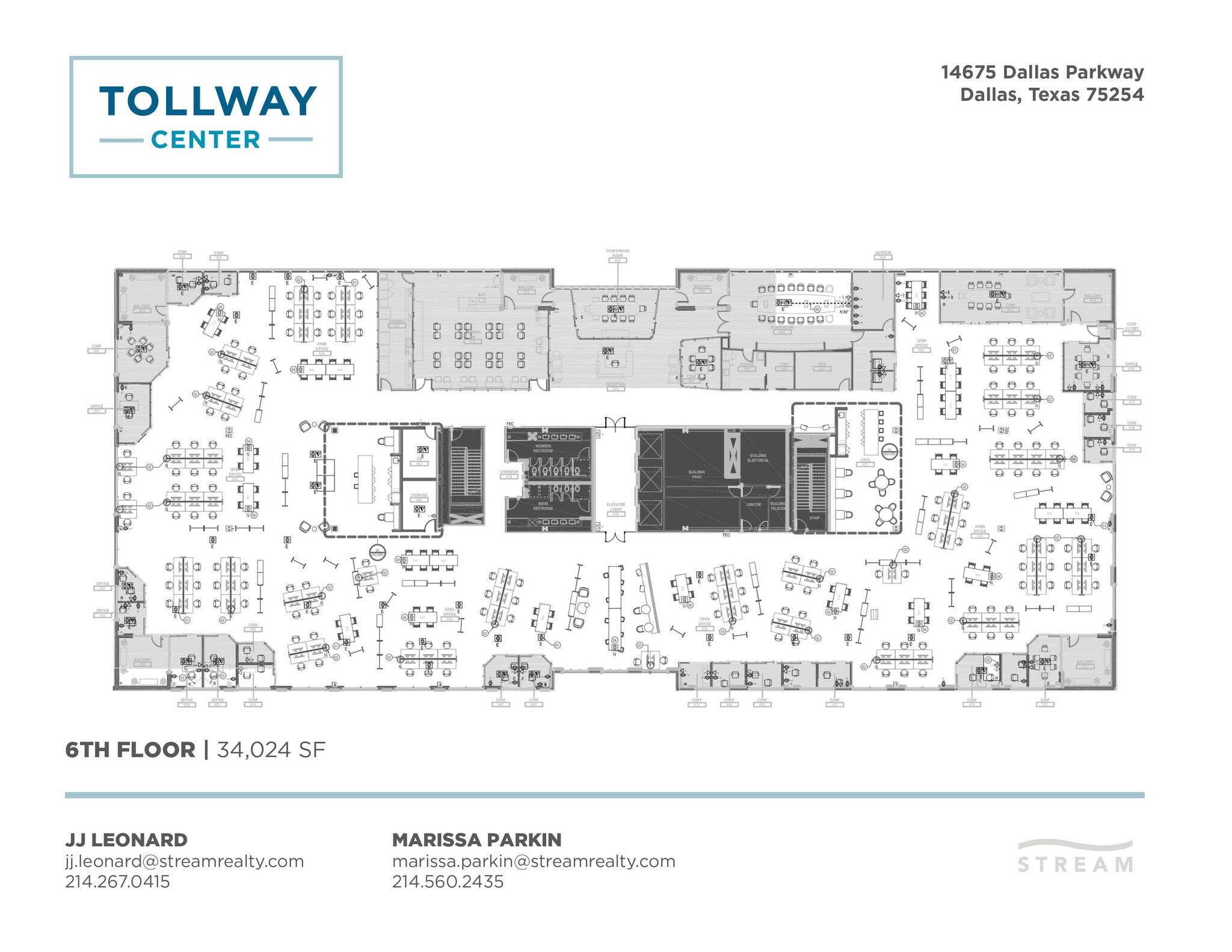 14675 Dallas Pky, Dallas, TX for lease Floor Plan- Image 1 of 1