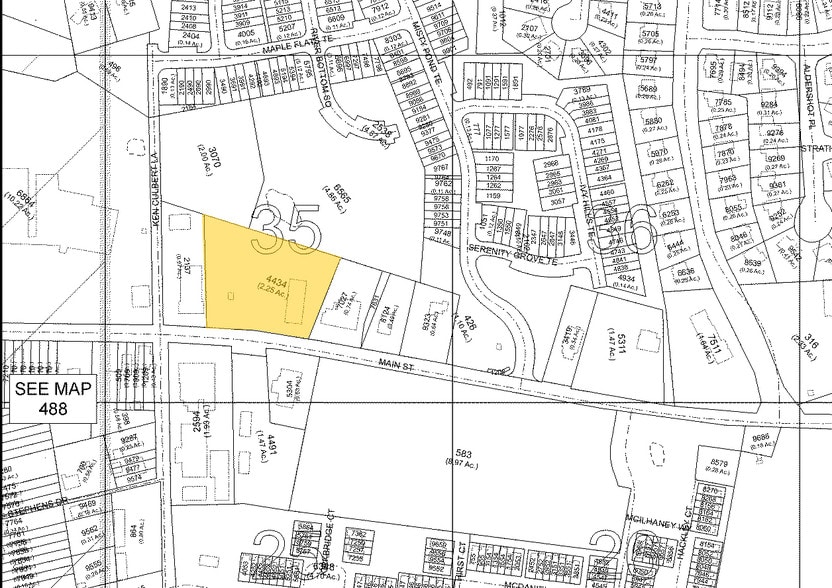 871 E Main St, Purcellville, VA for lease - Plat Map - Image 2 of 8