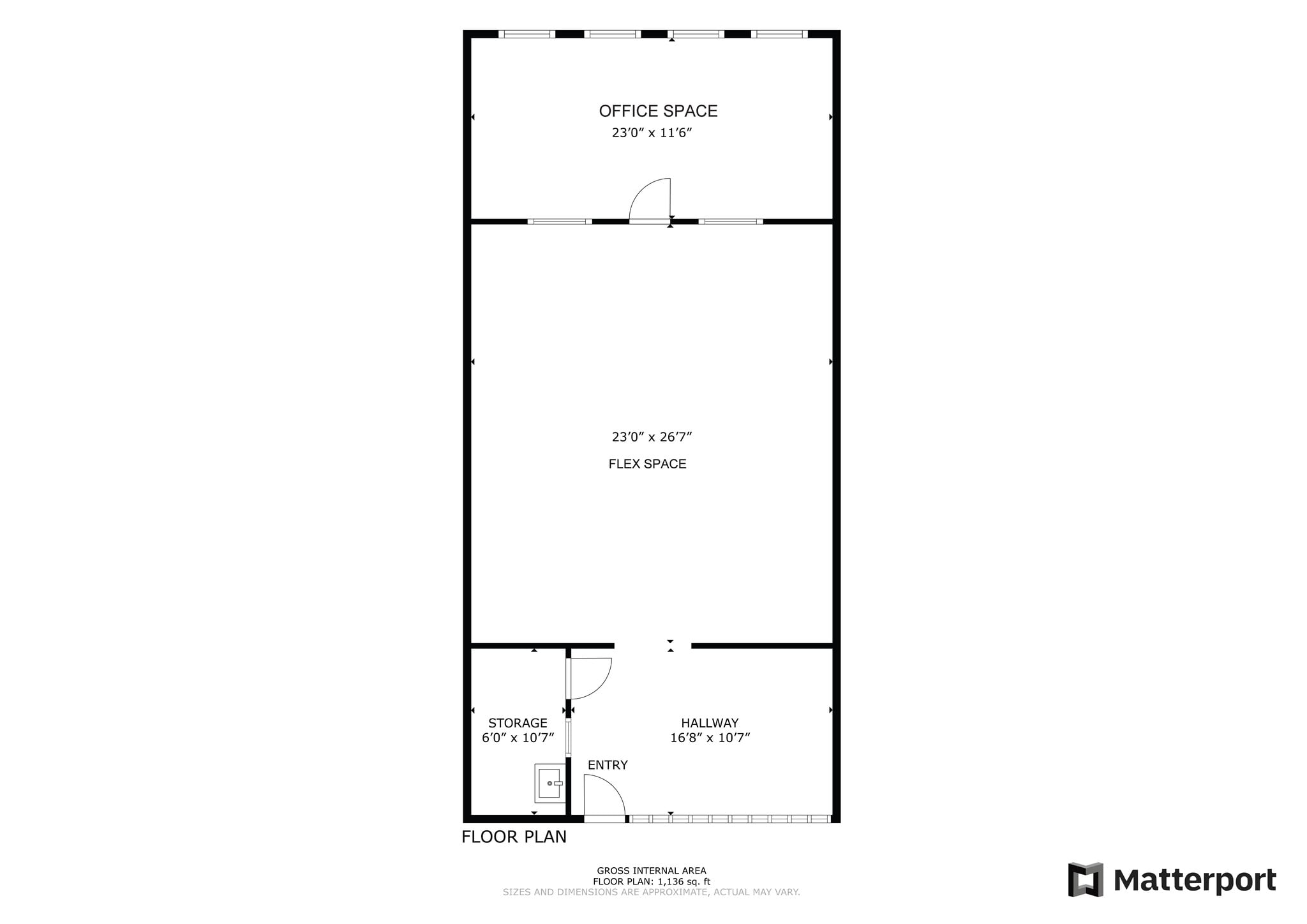 1620 Market St, Denver, CO à louer Plan d’étage- Image 1 de 1