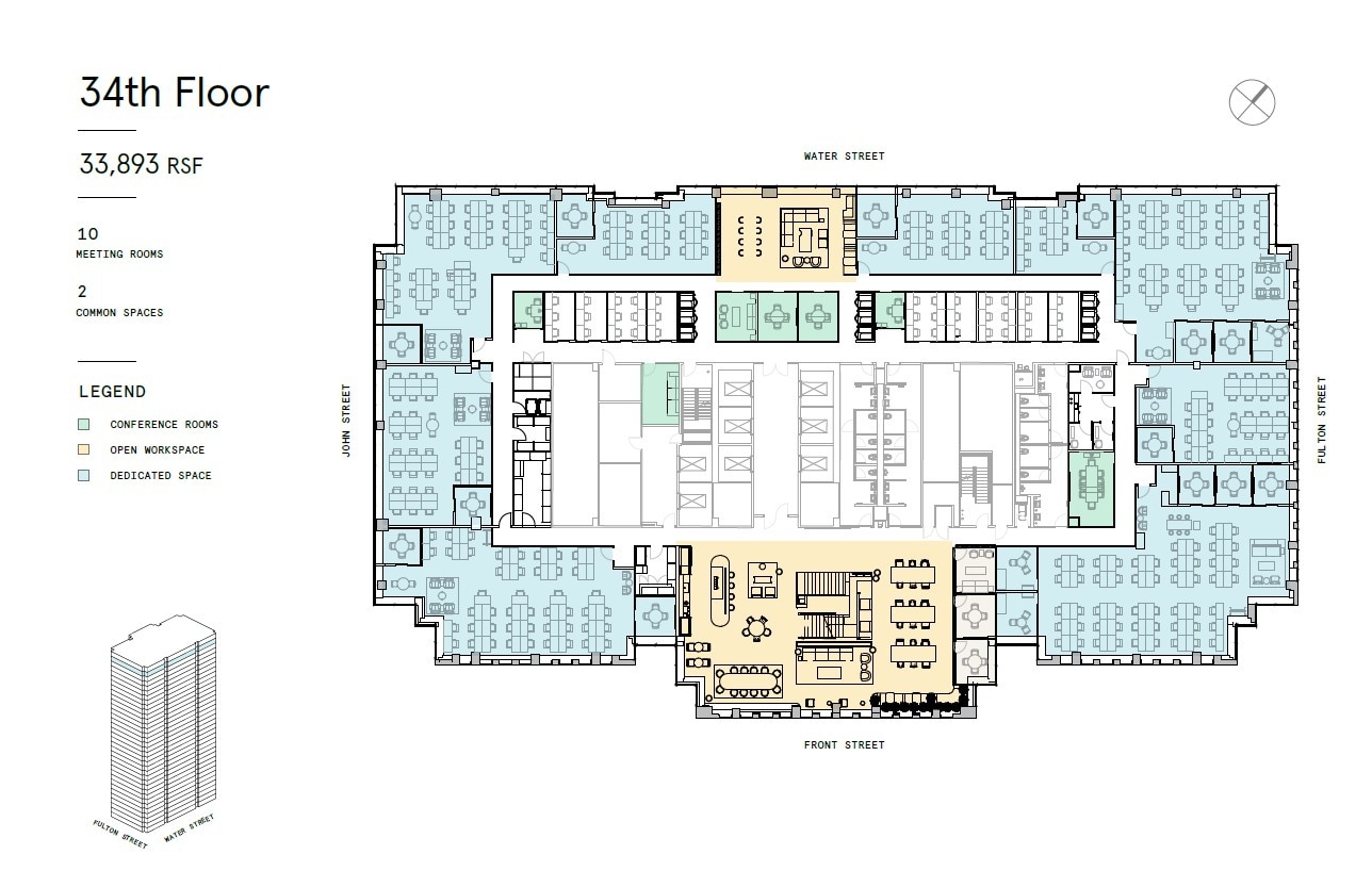 199 Water St, New York, NY for lease Floor Plan- Image 1 of 1