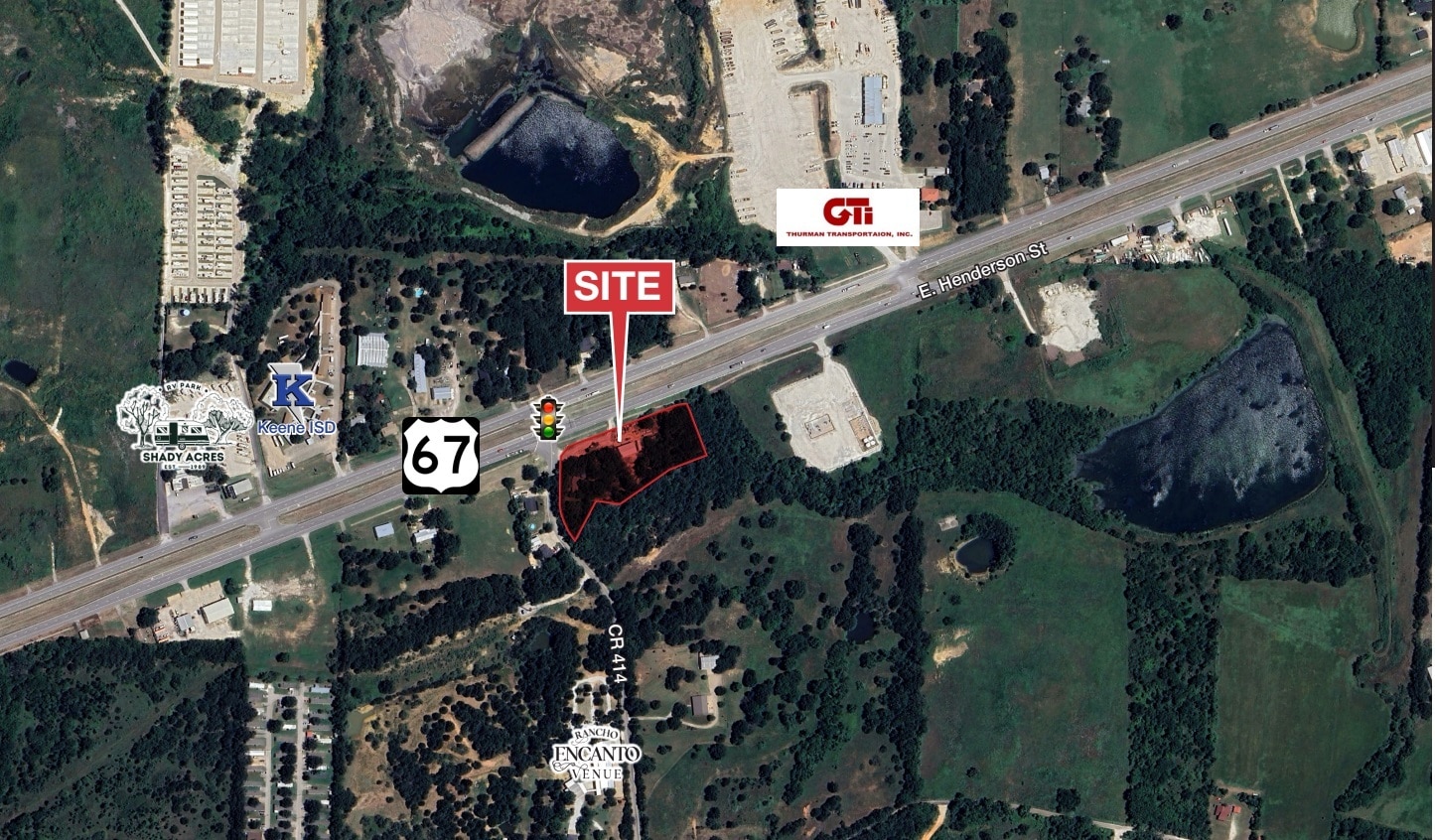 3800 E Hwy 67, Cleburne, TX for sale Aerial- Image 1 of 2