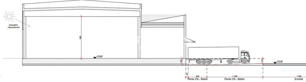 Flex in Chilly Mazarin for lease - Building Photo - Image 2 of 3