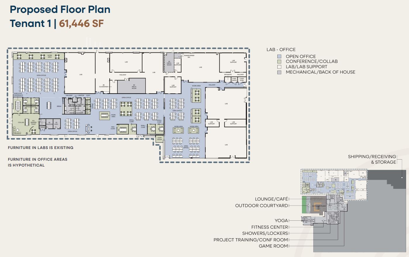 150 Industrial Rd, San Carlos, CA à louer Plan d’étage- Image 1 de 1