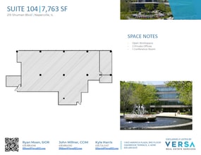 215 Shuman Blvd, Naperville, IL for lease Floor Plan- Image 1 of 1