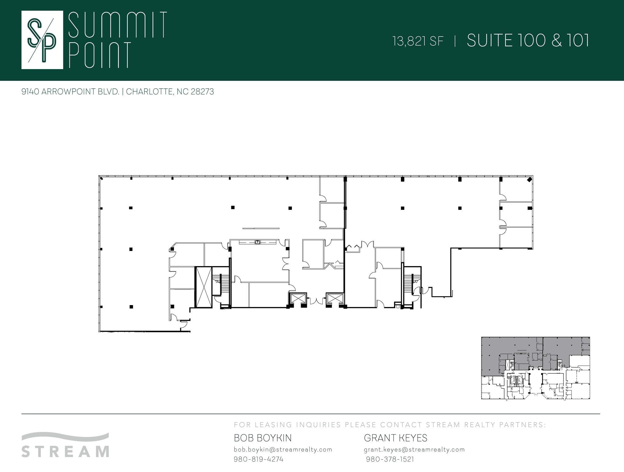 9140 Arrowpoint Blvd, Charlotte, NC for lease Floor Plan- Image 1 of 10