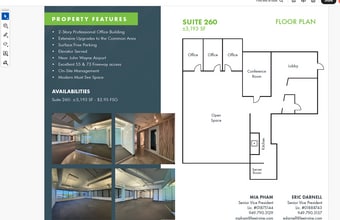 20101 SW Birch St, Newport Beach, CA for lease Floor Plan- Image 1 of 1