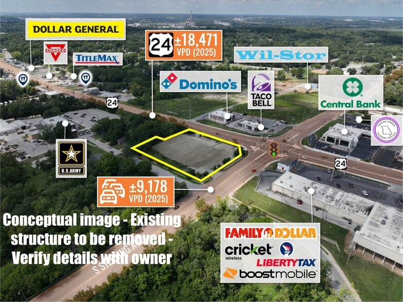 11115 E US Highway 24, Independence, MO à louer - Plan de site - Image 3 de 21