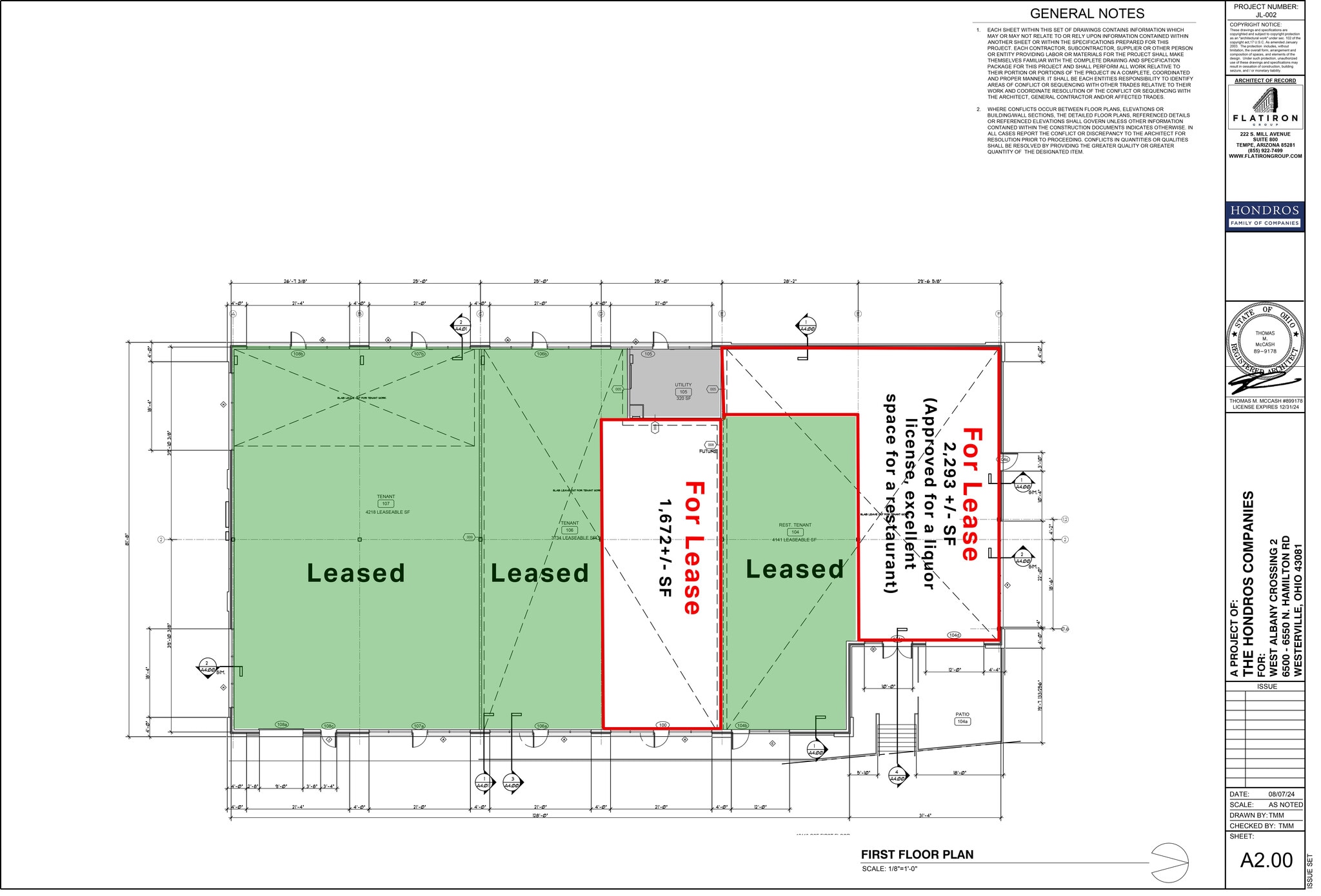 5334 Warner Rd, Columbus, OH à louer Plan d’étage- Image 1 de 5