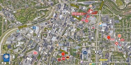 110 N Union St, Akron, OH - Aérien  Vue de la carte - Image1