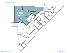 16955 Via del Campo, San Diego, CA for lease Floor Plan- Image 1 of 1