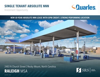 Plus de détails pour 2483 N Church St, Rocky Mount, NC - Commerce de détail à vendre