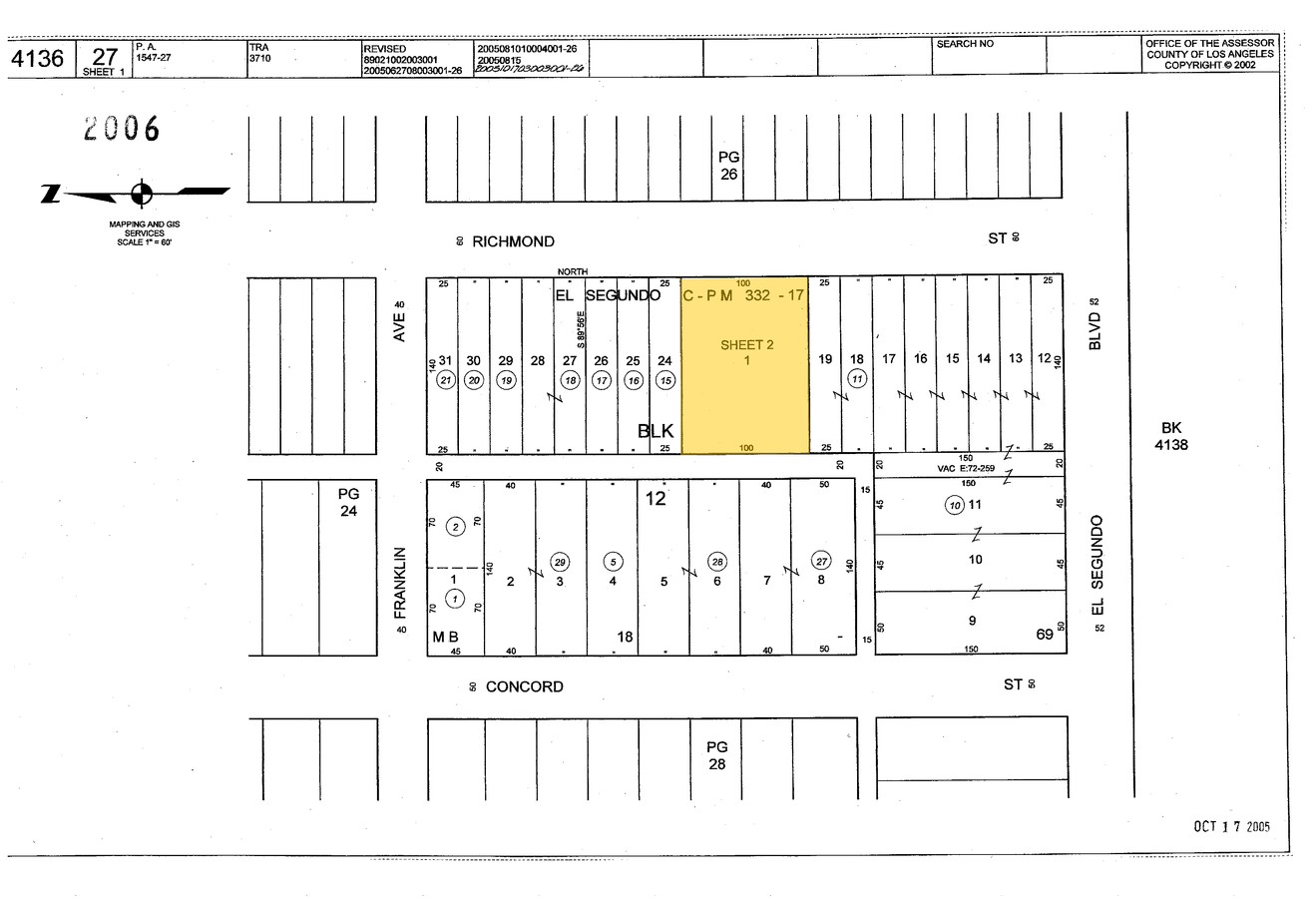 Plan cadastral