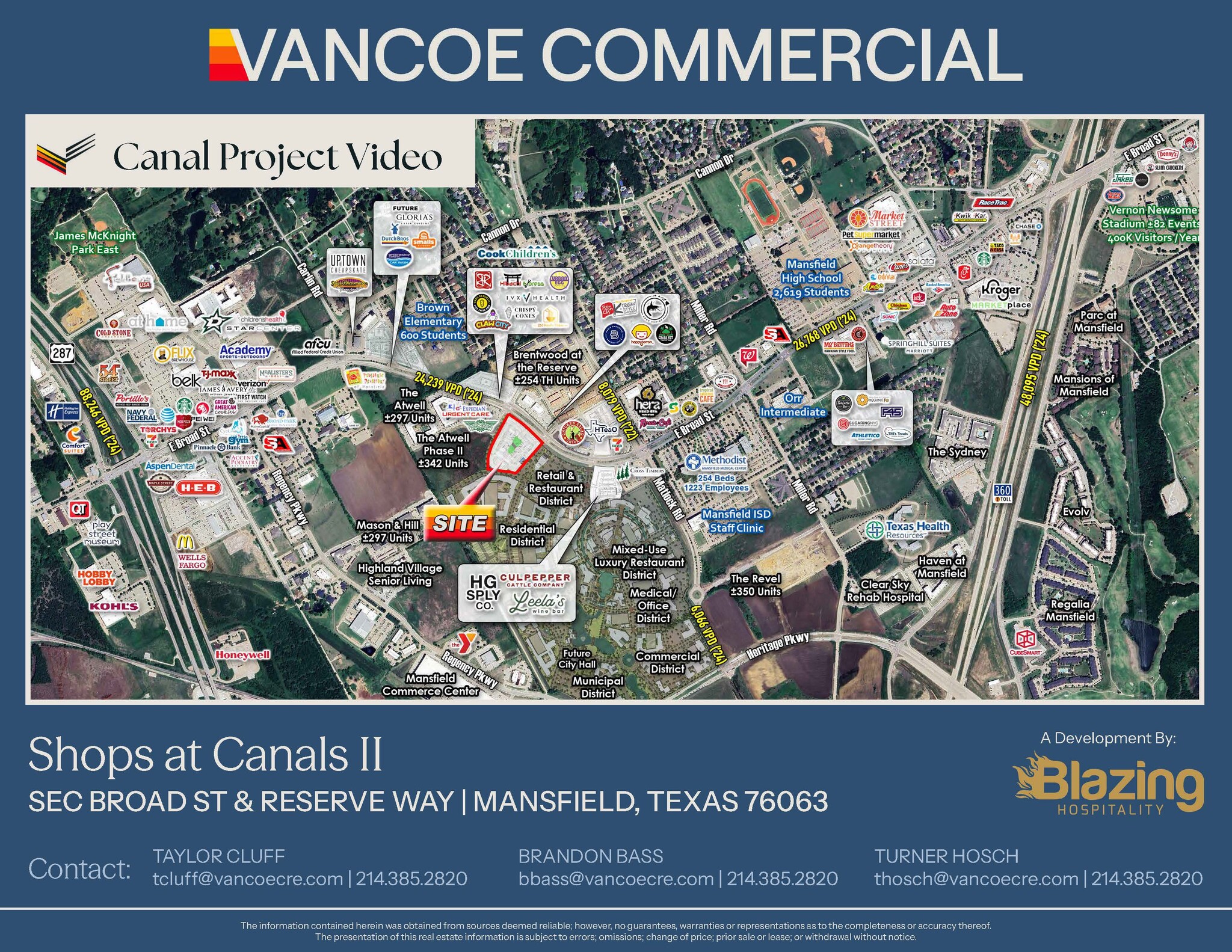 SEC Broad St & Reserve Way, Mansfield, TX for lease Primary Photo- Image 1 of 9