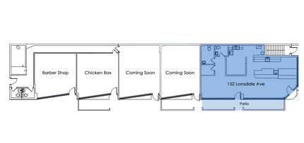 152-111 E Lonsdale Av, North Vancouver, BC for lease Floor Plan- Image 2 of 3