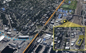 3401-3441 Thorndyke Ave W, Seattle, WA - Aérien  Vue de la carte