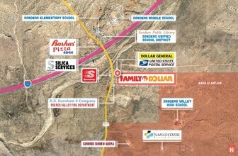 36802 Highway 191, Sanders, AZ - Aerial map view - Image1
