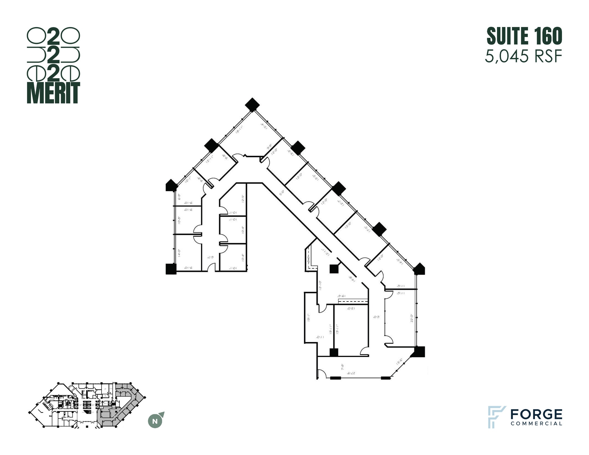 12221 Merit Dr, Dallas, TX à louer Plan d’étage- Image 1 de 1