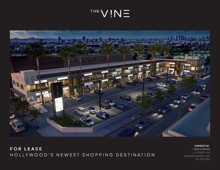 1253 Vine St, Los Angeles, CA à louer - Photo du bâtiment - Image 2 de 16