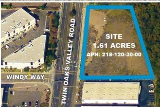 N Twin Oaks Valley Rd, San Marcos, CA - AÉRIEN  Vue de la carte - Image1