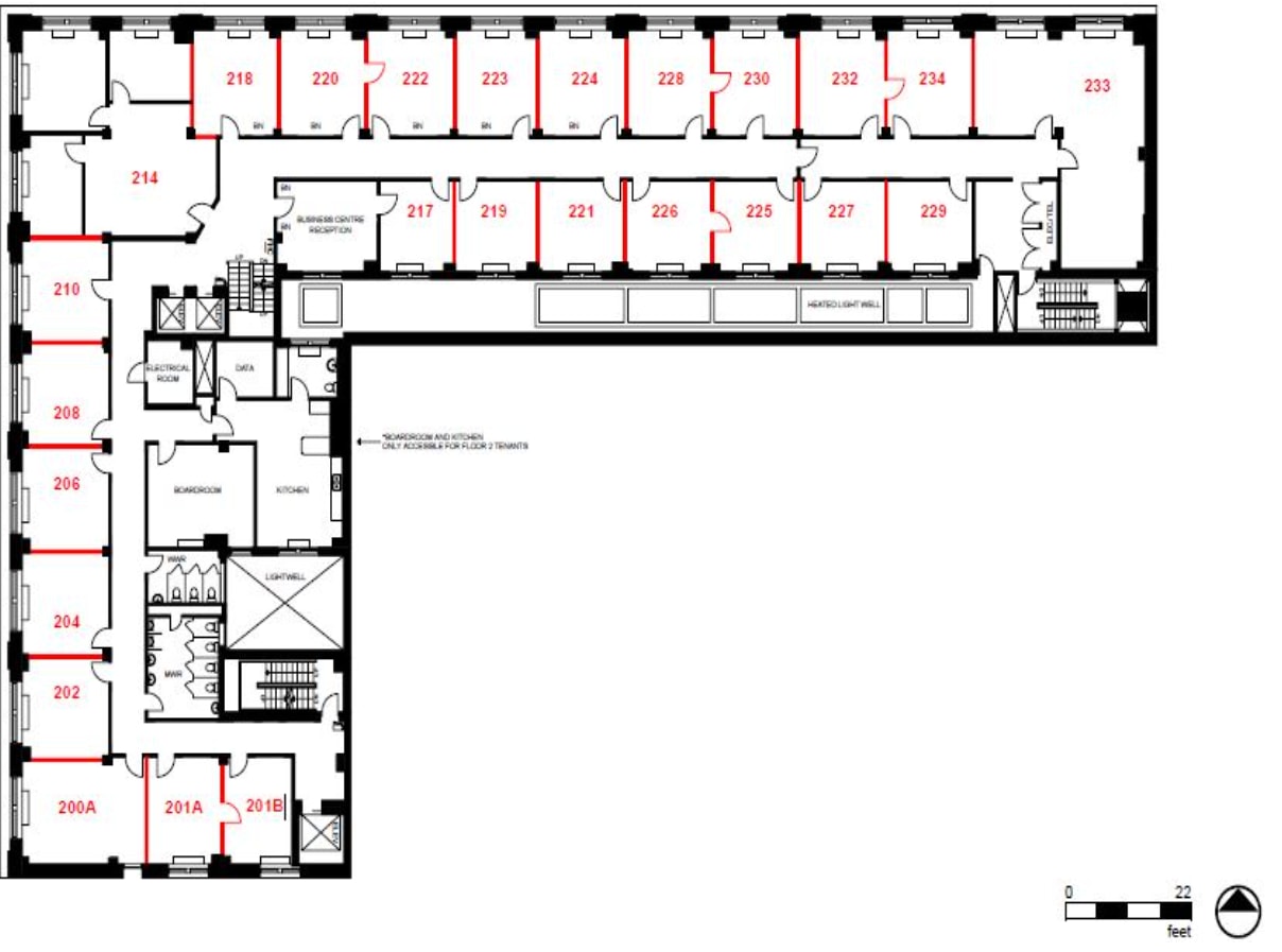 604 1 St SW, Calgary, AB for lease Floor Plan- Image 1 of 1