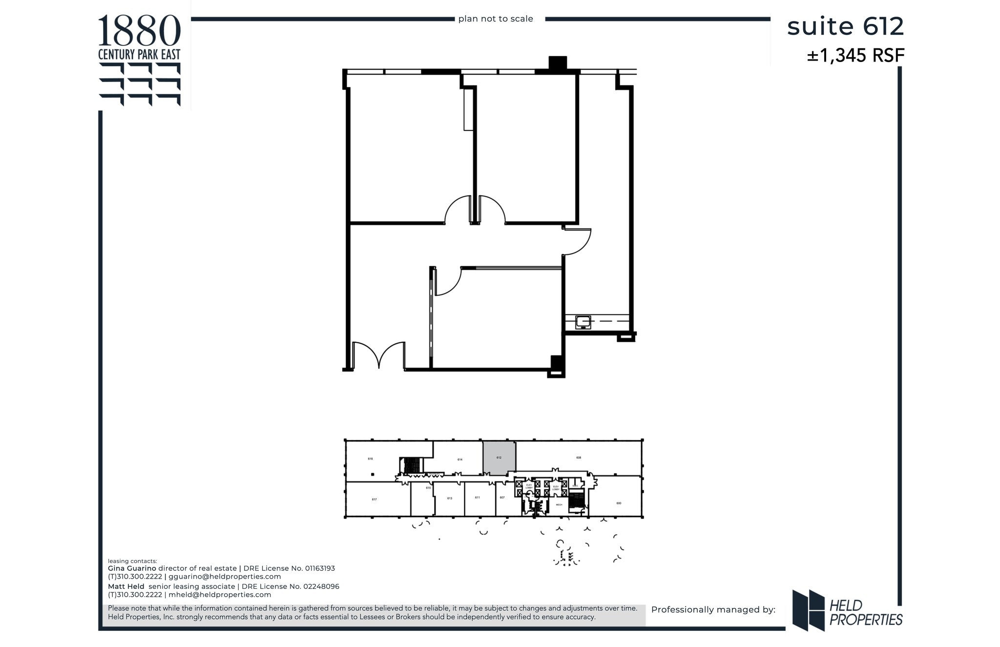 1880 Century Park E, Los Angeles, CA for lease Site Plan- Image 1 of 2