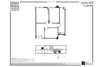 1880 Century Park E, Los Angeles, CA for lease Site Plan- Image 1 of 2