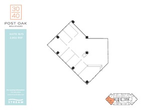 3040 Post Oak Blvd, Houston, TX for lease Floor Plan- Image 1 of 1