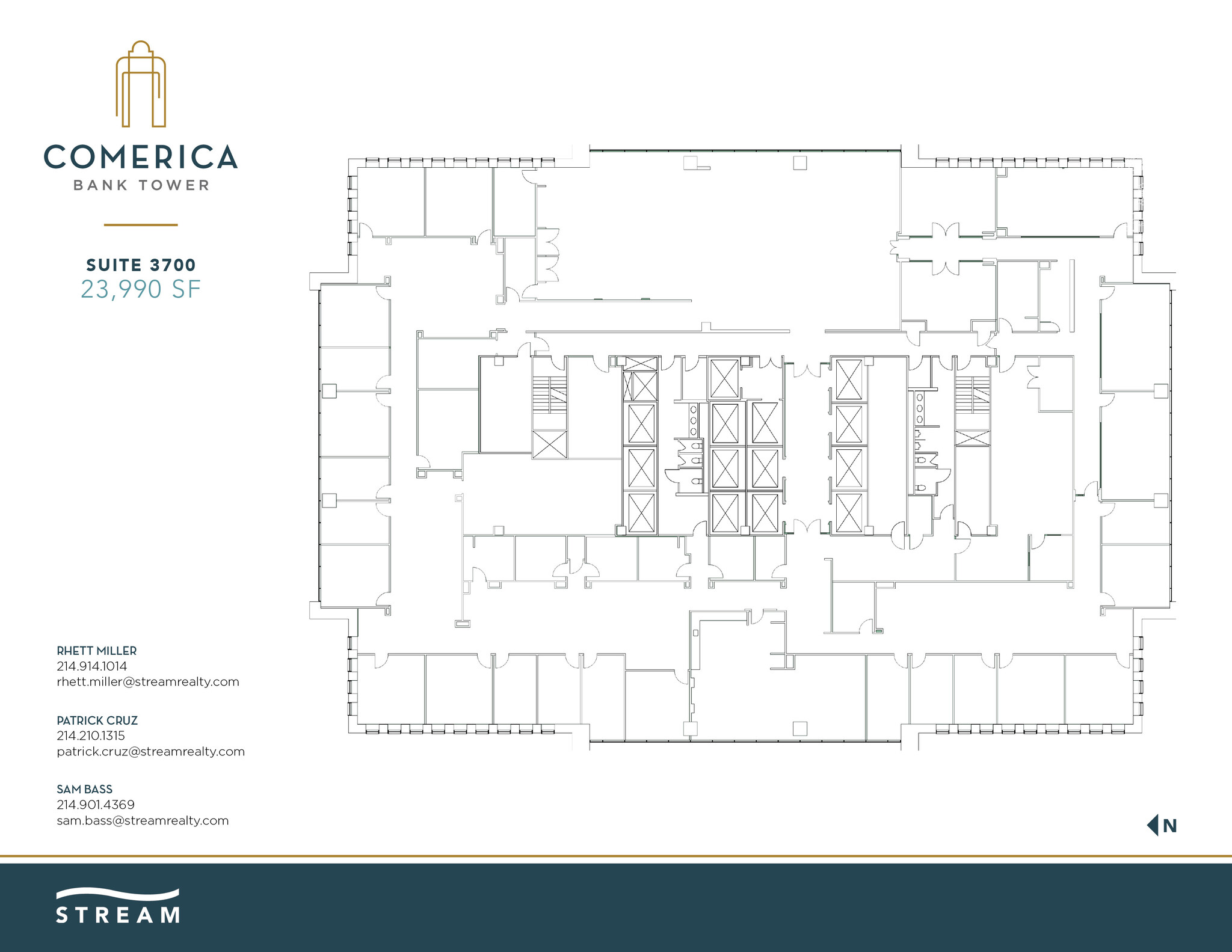 1717 Main St, Dallas, TX for lease Floor Plan- Image 1 of 1