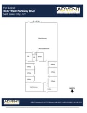 2963-3047 W Parkway Blvd, Salt Lake City, UT for lease Floor Plan- Image 1 of 1
