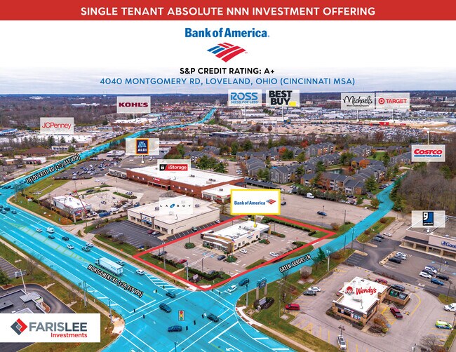 More details for 4040 Montgomery Rd, Loveland, OH - Retail for Sale