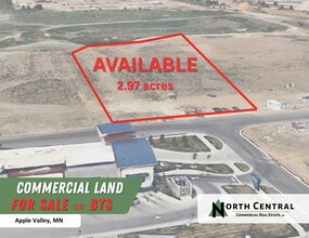 15620 English Ave, Apple Valley, MN - Aérien Vue de la carte