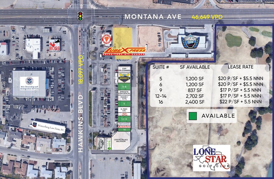 1550 Hawkins Blvd, El Paso, TX à louer - Photo du bâtiment - Image 2 de 12